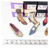 Just the Right Shoe by Raine Miniature Shoe Figurines (Lot of 12)