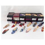 Just the Right Shoe by Raine Miniature Shoe Figurines (Lot of 12)