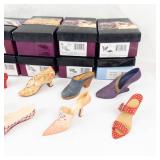 Just the Right Shoe by Raine Miniature Shoe Figurines (Lot of 12)