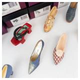 Just the Right Shoe by Raine Miniature Shoe Figurines (Lot of 12)