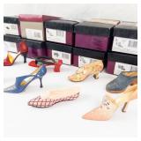 Just the Right Shoe by Raine Miniature Shoe Figurines (Lot of 12)