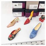 Just the Right Shoe by Raine Miniature Shoe Figurines (Lot of 12)