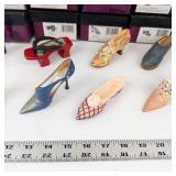 Just the Right Shoe by Raine Miniature Shoe Figurines (Lot of 12)