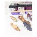 Just the Right Shoe by Raine Miniature Shoe Figurines (Lot of 12)