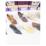 Just the Right Shoe by Raine Miniature Shoe Figurines (Lot of 12)