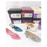 Just the Right Shoe by Raine Miniature Shoe Figurines (Lot of 12)