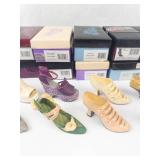Just the Right Shoe by Raine Miniature Shoe Figurines (Lot of 12)