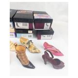 Just the Right Shoe by Raine Miniature Shoe Figurines (Lot of 12)