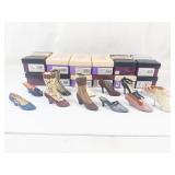 Just the Right Shoe by Raine Miniature Shoe Figurines (Lot of 12)