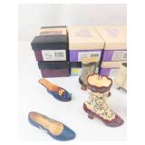 Just the Right Shoe by Raine Miniature Shoe Figurines (Lot of 12)