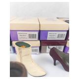 Just the Right Shoe by Raine Miniature Shoe Figurines (Lot of 12)