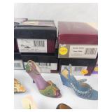 Just the Right Shoe by Raine Miniature Shoe Figurines (Lot of 12)