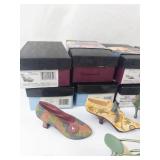Just the Right Shoe by Raine Miniature Shoe Figurines (Lot of 12)