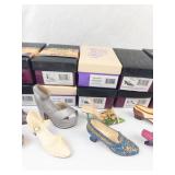 Just the Right Shoe by Raine Miniature Shoe Figurines (Lot of 12)