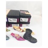 Just the Right Shoe by Raine Miniature Shoe Figurines (Lot of 12)