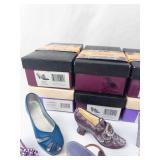 Just the Right Shoe by Raine Miniature Shoe Figurines (Lot of 12)