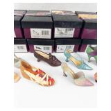 Just the Right Shoe by Raine Miniature Shoe Figurines (Lot of 12)