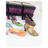 Just the Right Shoe by Raine Miniature Shoe Figurines (Lot of 12)