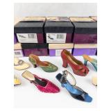 Just the Right Shoe by Raine Miniature Shoe Figurines (Lot of 12)