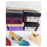 Just the Right Shoe by Raine Miniature Shoe Figurines (Lot of 12)