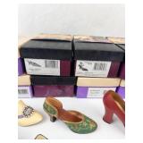 Just the Right Shoe by Raine Miniature Shoe Figurines (Lot of 12)