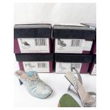 Just the Right Shoe by Raine Miniature Shoe Figurines (Lot of 12)