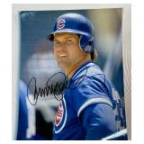 Ryne Sandberg Autographed 8x10" Chicago Cubs Baseball Photo