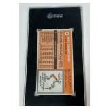 Wilt Chamberlain 1970-71 Topps #50 SGC Slab Authentic Vintage Basketball Card