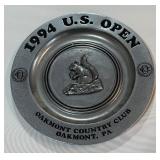 1994 US Open Golf Plate Oakmont Country Club
