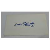 Willie Stargell Autographed Card - Pittsburgh Pirates Baseball