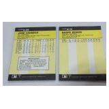 1986 Fleer Update Baseball Card Set w/ Barry Bonds and Jose Canseco Rookie Cards