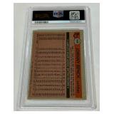 Johnny Bench 1981 Topps #600 PSA Graded Slab 8 NM-MT Vintage Baseball Card