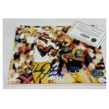 Charley Taylor Autographed and Inscribed "HOF 