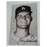 Don Drysdale Vintage Exhibit Baseball Card - 2