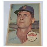 Carl Yastrzemski 1967 Topps Pin Up Vintage Baseball Poster #5