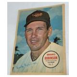 Brooks Robinson 1967 Topps Pin Up Vintage Baseball Poster #3