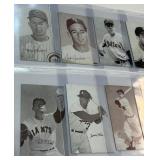 10 Card Lot - Vintage Baseball Exhibit w/ Hall of Famers - Santo, Aparicio, Roberts, Cepeda, Fox, Williams and More