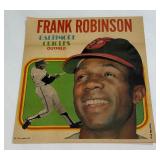 Frank Robinson 1970 Topps Vintage Baseball Pin Up Poster #12