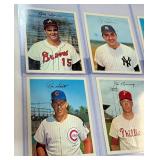 6 Card 1967 Dexter Press Vintage Baseball Lot - Santo, Torre, Bunning and More