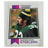 Franco Harris RC 1973 Topps #89 Vintage Rookie Football Card