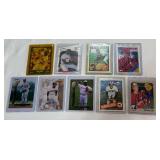 9 Card Autographed Baseball Lot Including HOF Whitey Herzog