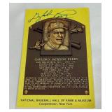 Gaylord Perry Autograph National Baseball Hall of Fame Post Card