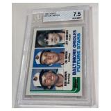 Cal Ripken Jr. RC Beckett Graded 7.5 NM+ 1982 Topps Orioles Future Stars #21 Vintage Rookie Baseball Card
