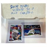 2014 Topps Update Baseball Card Set - Not Complete