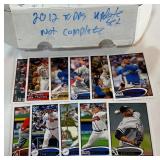 2012 Topps Update Baseball Card Set - Not Complete