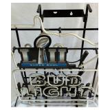 Super Bowl LIII Bud Light Beer Minnesota Neon Football