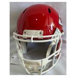 Christian Okoye Autographed Kansas City Chiefs Relica Football Helmet with Beckett COA