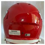 Jamaal Charles Autographed Kansas City Chiefs Replica Football Helmet with Beckett COA