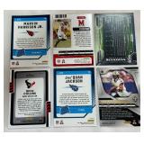 6 Card Relic, Star, Rookie, Color Football Lot