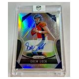 Drew Lock Auto RC 2019 Prizm #304 Rookie Football Card